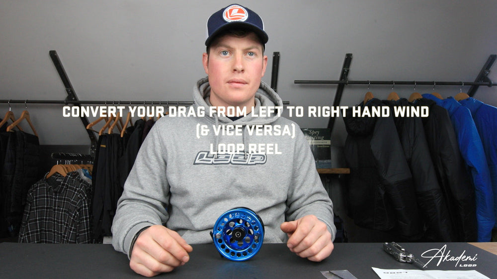 HOW TO - Convert a LOOP reel from Right to Left hand wind