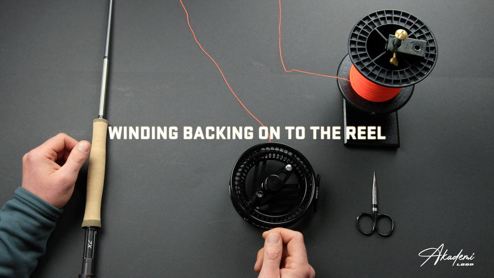 HOW TO - Wind Backing on to a reel