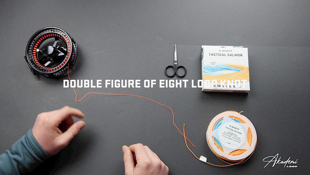 HOW TO - Double figure of eight knot for loop to loop connections