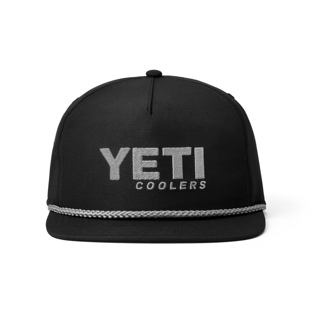 Yeti FLAT BRIM ROPE HAT Yeti Black