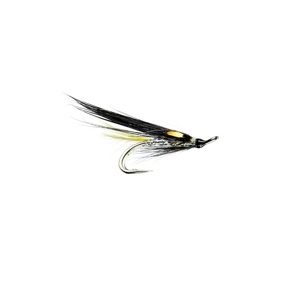 Silver Stoat’s Tail Jc P Double Guide Flyfishing #10