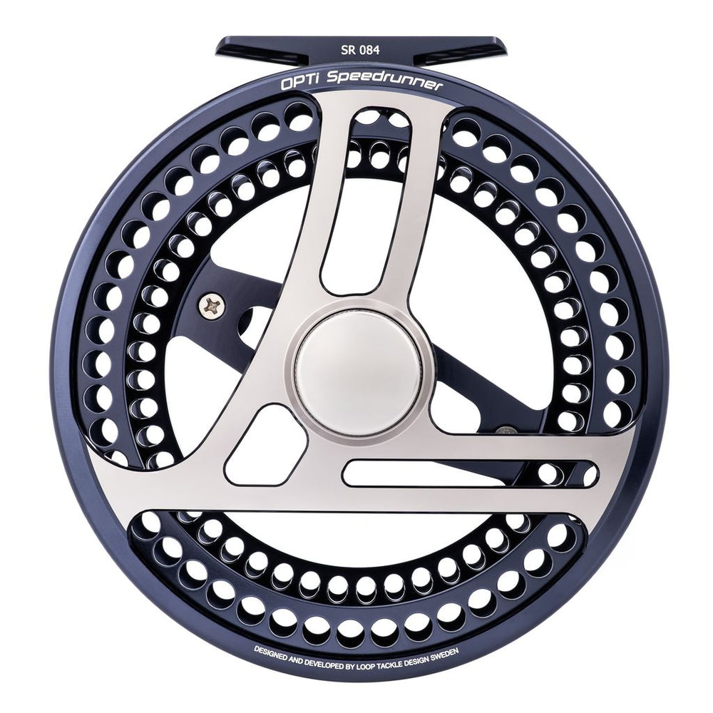 Opti Reel - Colours Of The Wild - Storm Blue reel LOOP Tackle #8 Speed Runner