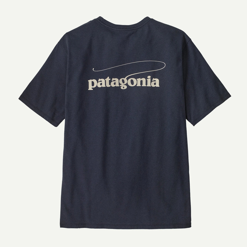 Men's Casting Logo Responsibili-Tee patagonia Patagonia