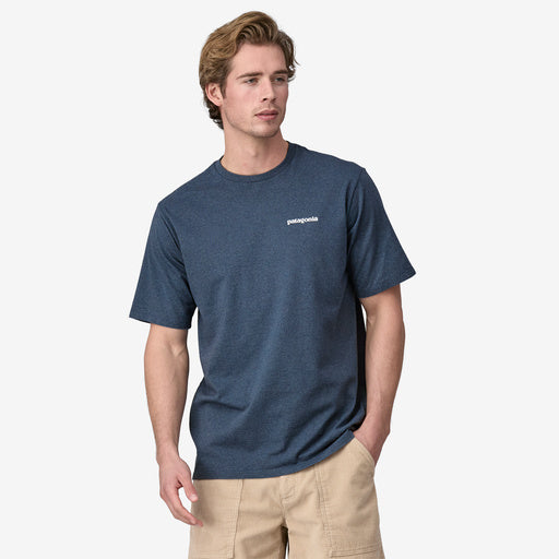 Men's P-6 Logo Responsibili-Tee  Patagonia S Utility Blue 