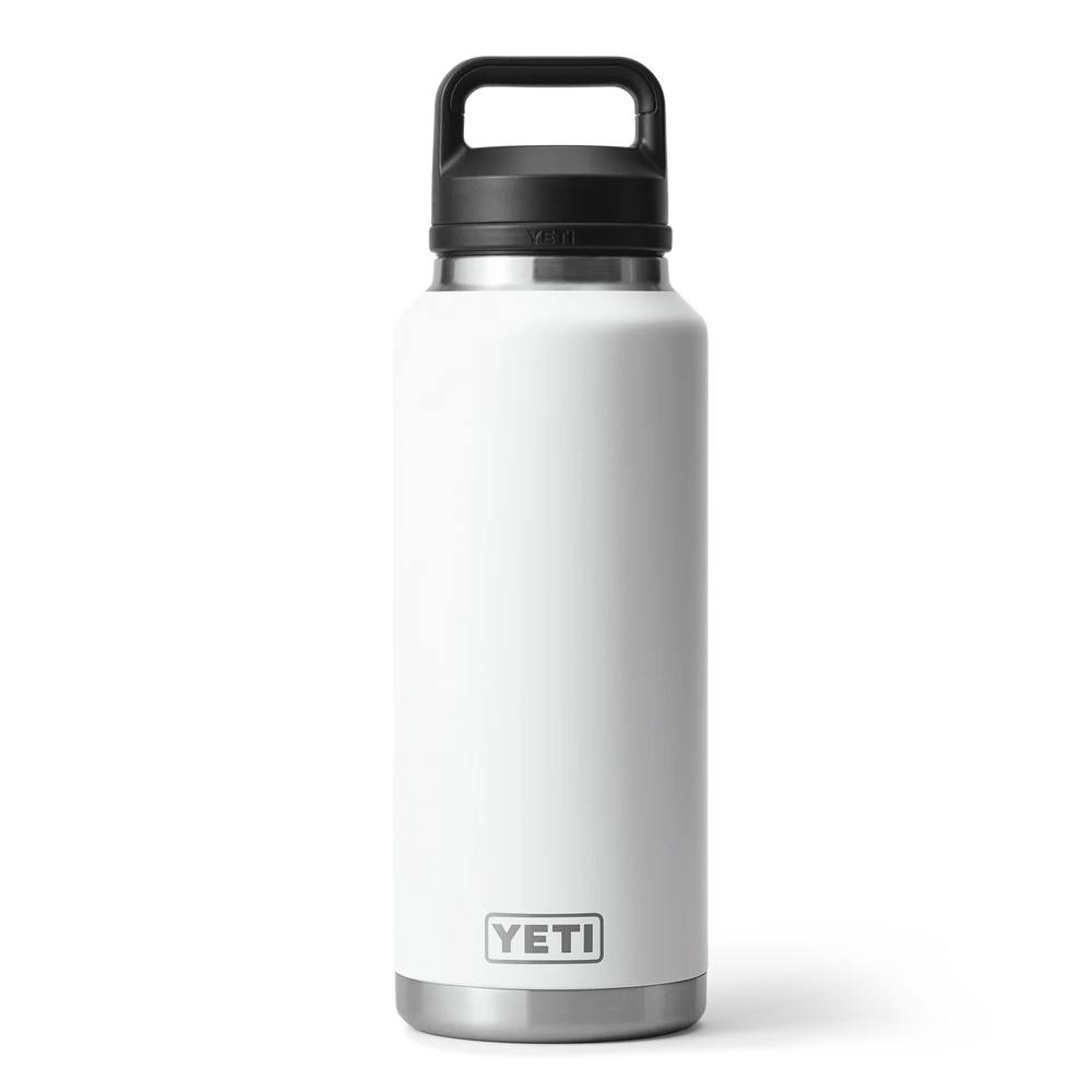Rambler 46 Oz Bottle Chug simple Yeti White