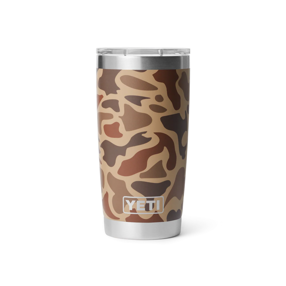 Rambler 20 oz Tumbler Variable Yeti Wetlands Camo