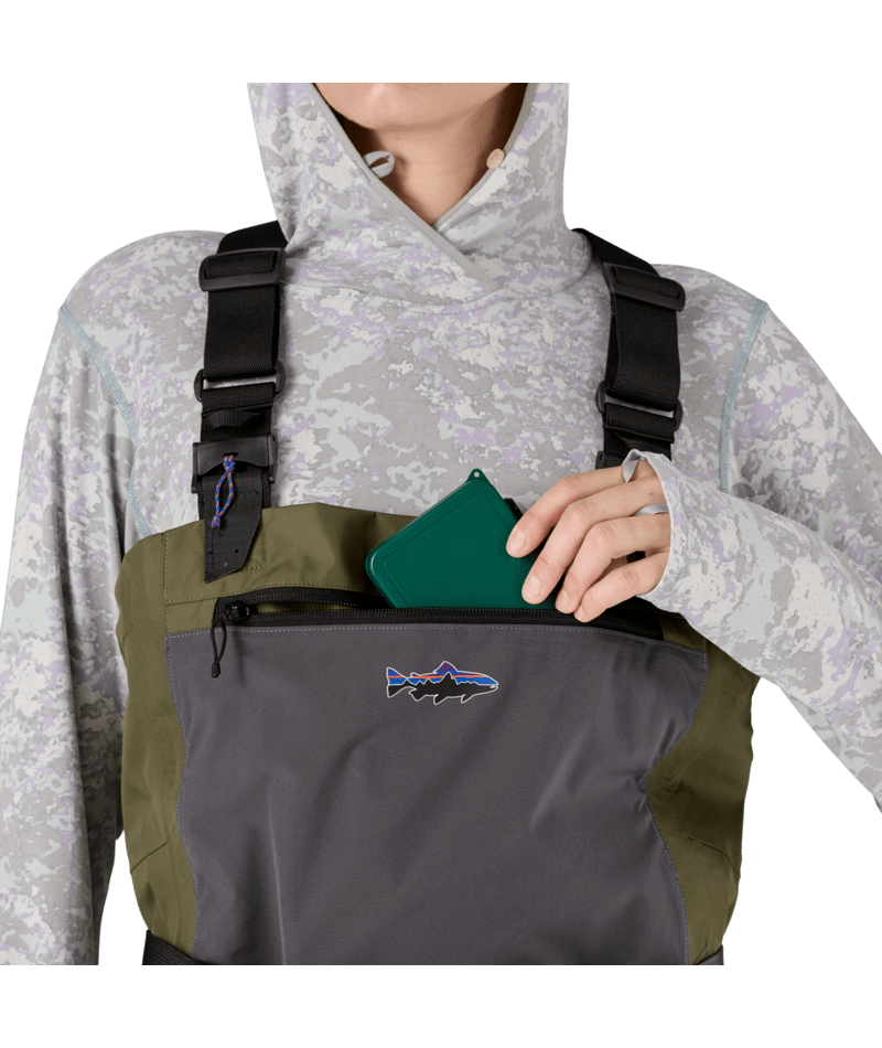 Women's Patagonia Swiftcurrent Traverse Zip Front wader (New 2025) Patagonia