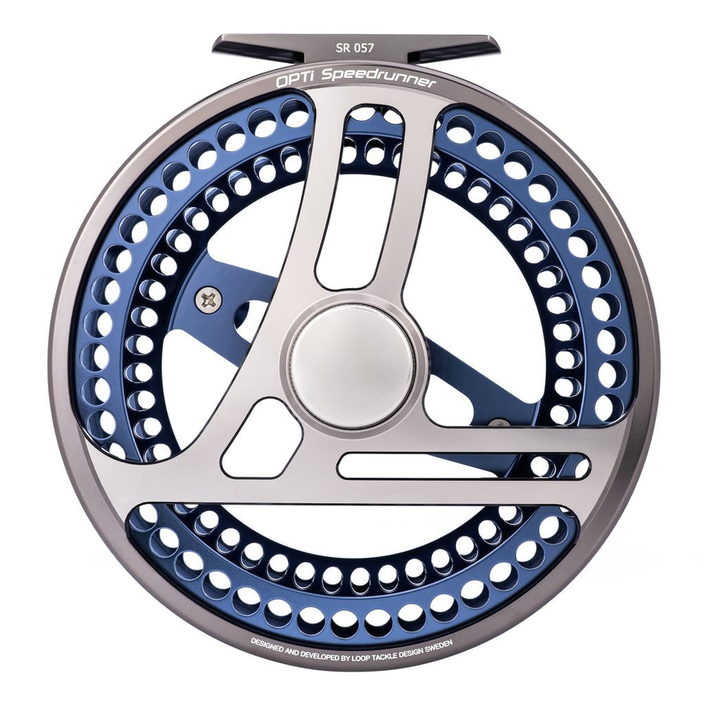 Opti Reel - Colours Of The Wild - Arctic Blue reel LOOP Tackle #8 Speed Runner