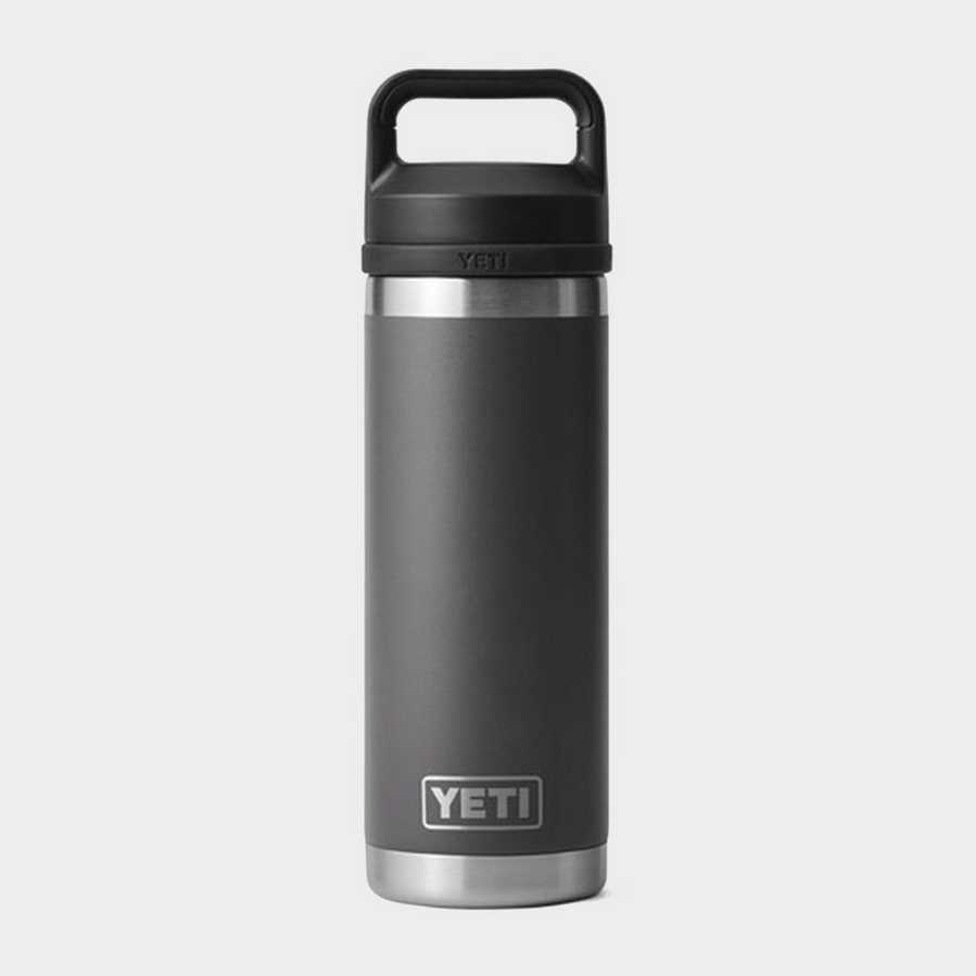 Rambler 18 oz Bottle with Chug Cap Variable Yeti Charcoal