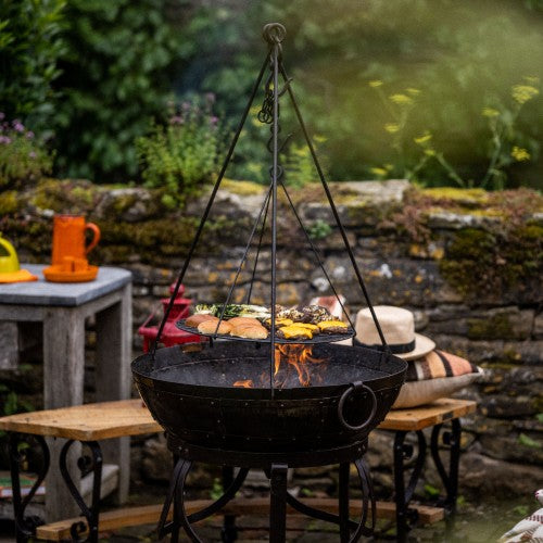 Kadai Swing Grill 60cm fire pit accessory kadai