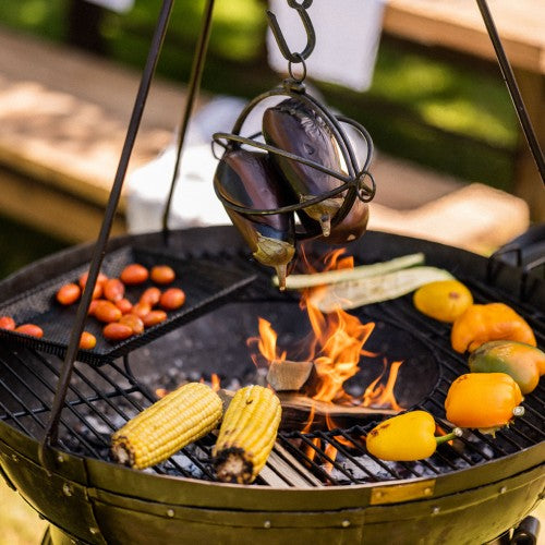 Kadai Tripod Roaster fire pit accessory kadai