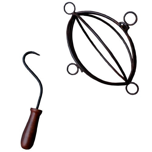 Kadai Tripod Roaster fire pit accessory kadai