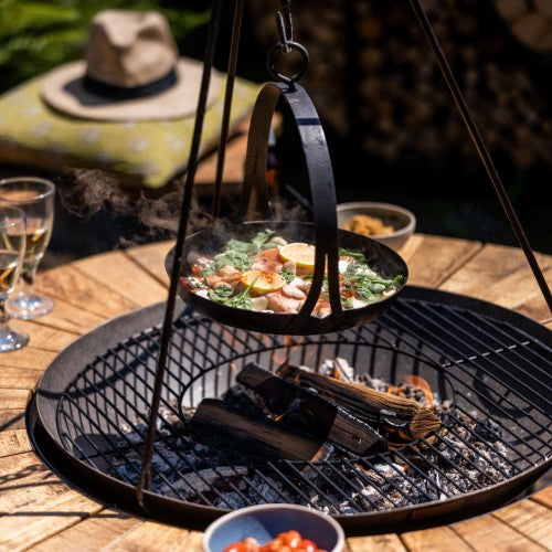 Kadai Tripod Skillet 30cm fire pit accessory kadai