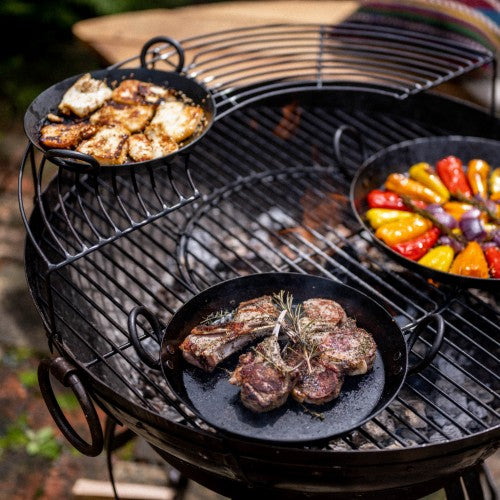 Kadai BBQ Warming Rack fire pit accessory kadai