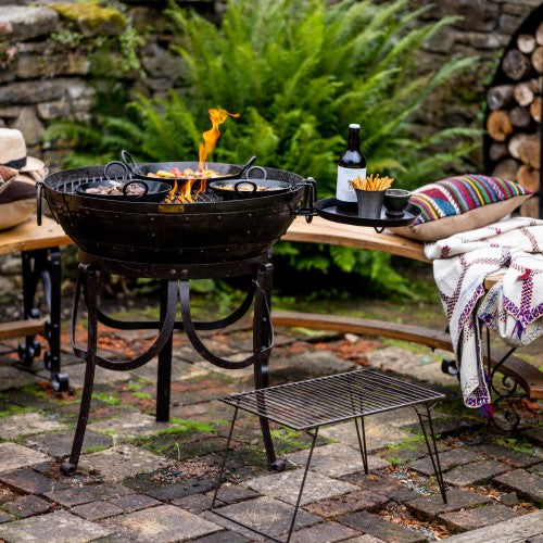 Kadai BBQ Shelf fire pit accessory kadai