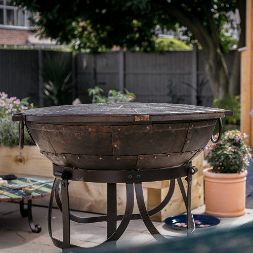 Kadai Shield fire pit accessory kadai