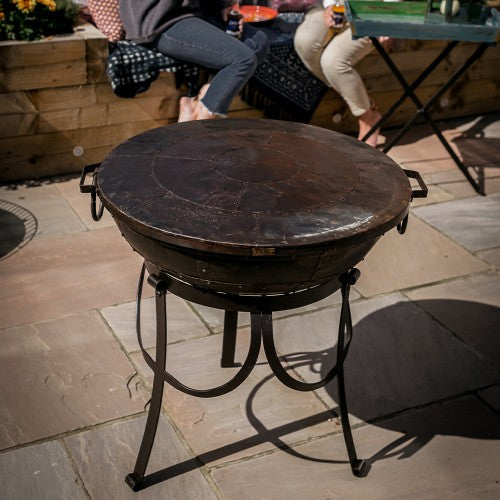 Kadai Shield fire pit accessory kadai
