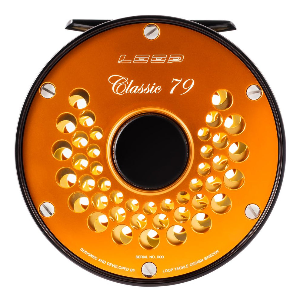 Classic Reel - Colours of the Wild - Fall Orange reel LOOP Tackle 7-9