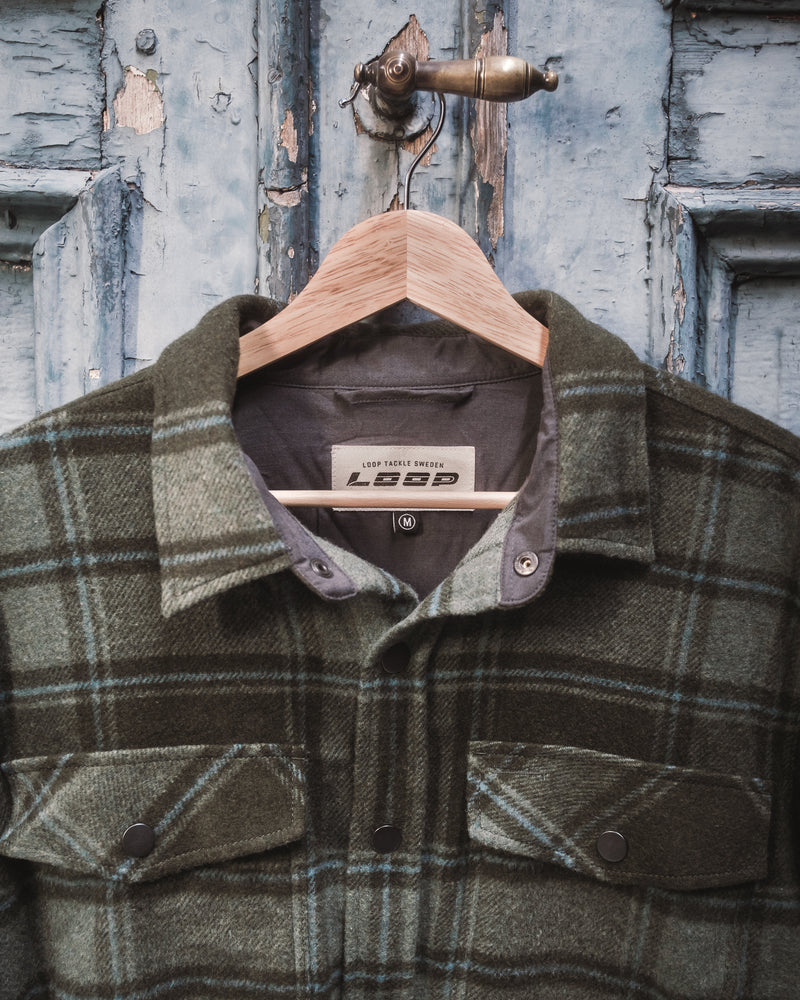 Camp Chores shirt, Pine Green LOOP Tackle