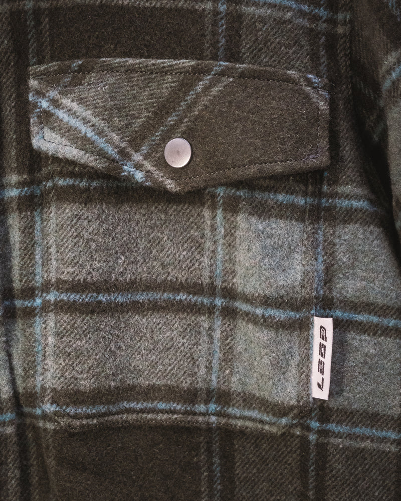 Camp Chores shirt, Pine Green LOOP Tackle