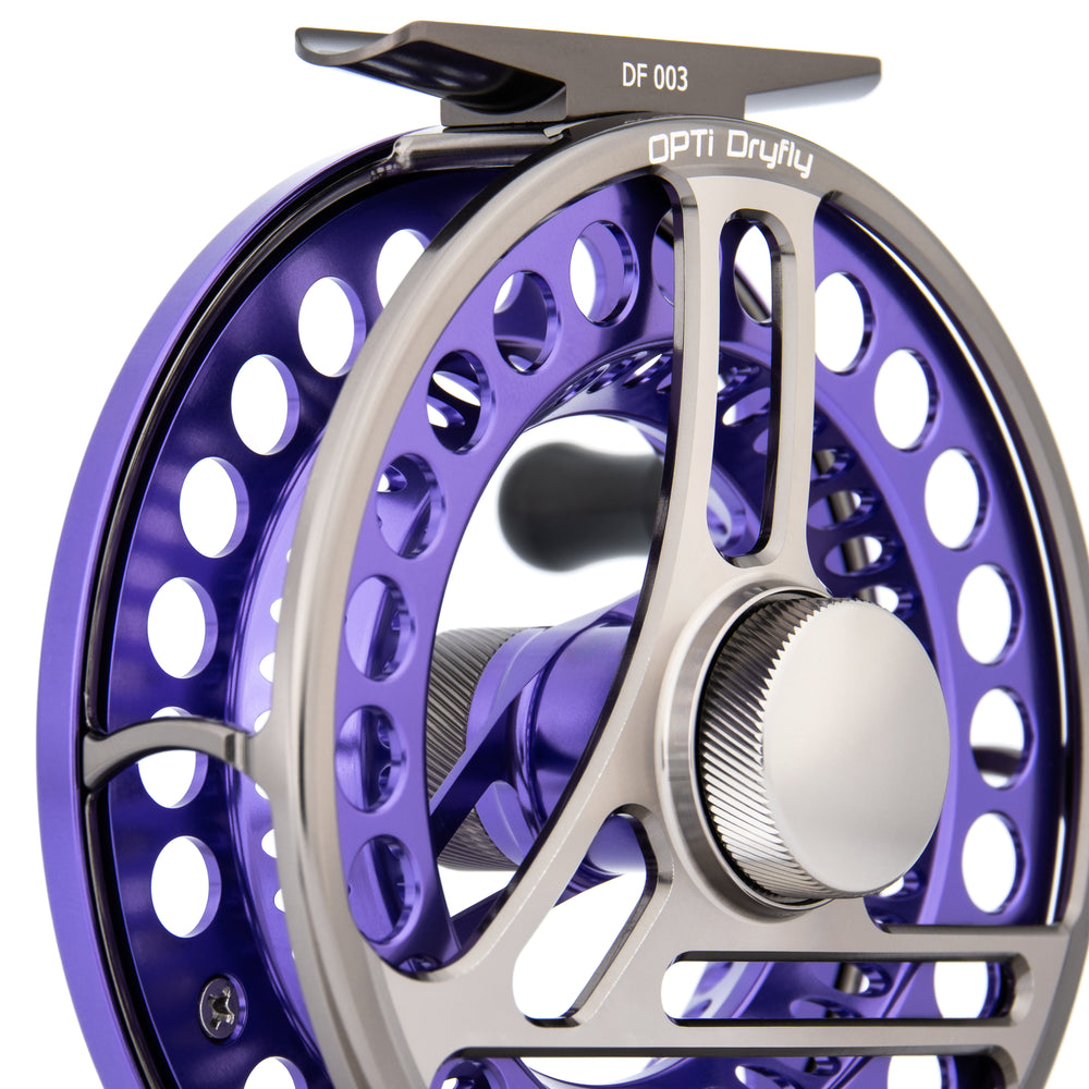 Opti reel - Colours of the wild - Twilight Violet reel LOOP Tackle