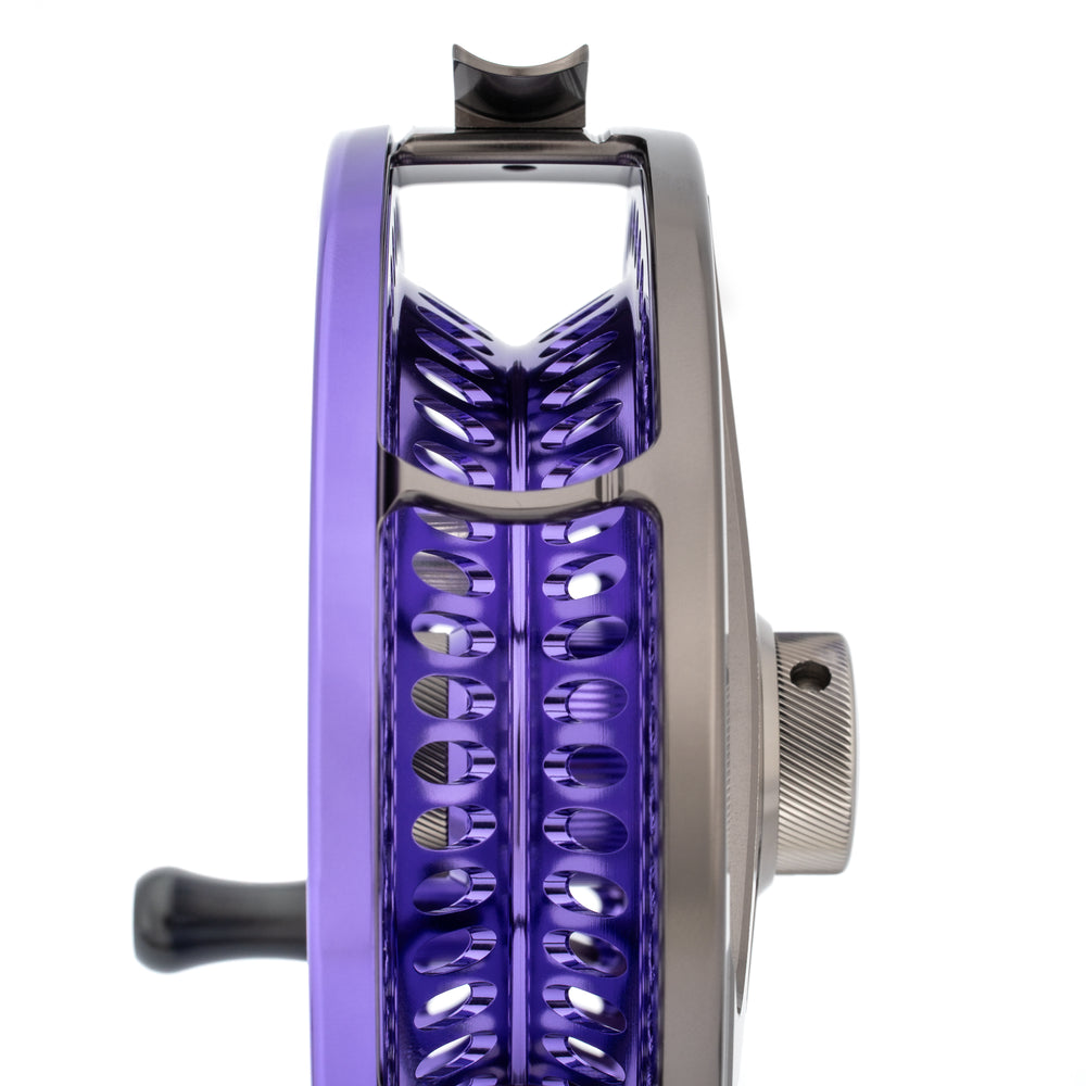 Opti reel - Colours of the wild - Twilight Violet reel LOOP Tackle