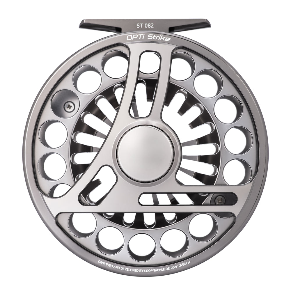 Opti Reel - Colours Of The Wild - Mist Silver reel LOOP Tackle #9 Strike