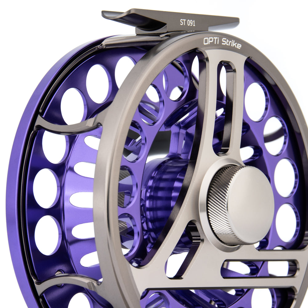 Opti reel - Colours of the wild - Twilight Violet reel LOOP Tackle