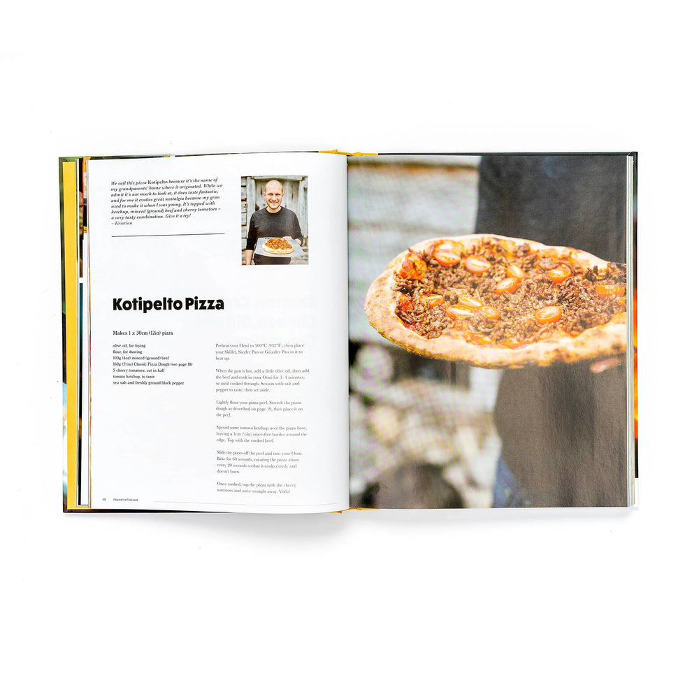 Ooni - Cooking with Fire Cookbook pizza oven Ooni