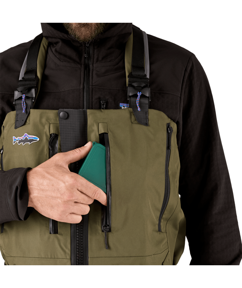 Patagonia Mens Swiftcurrent Expedition Zip Front Waders (New 2025) Patagonia