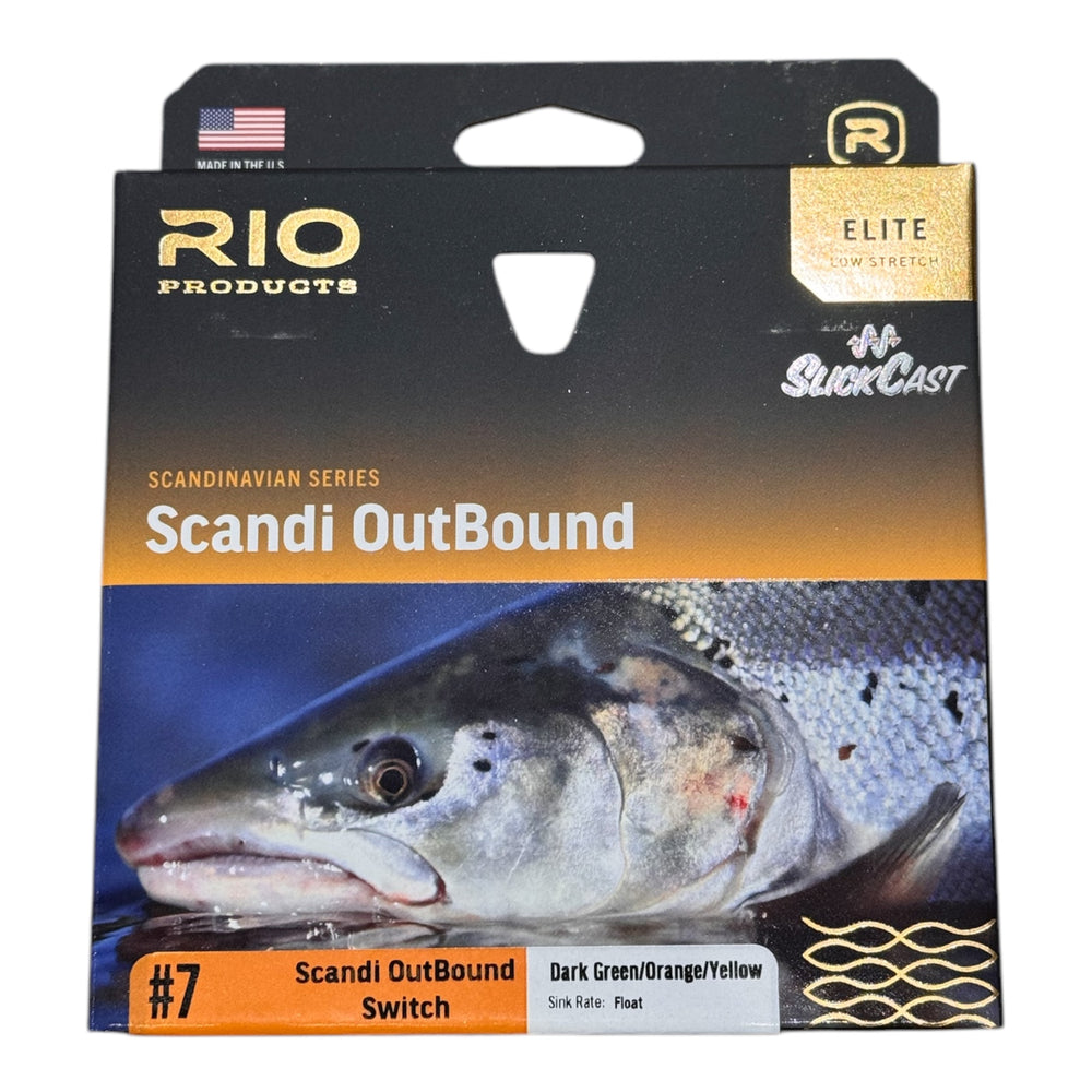 RIO Elite Scandi Outbound Switch Fly Line Guide Flyfishing #7 switch - 28g 435 grain