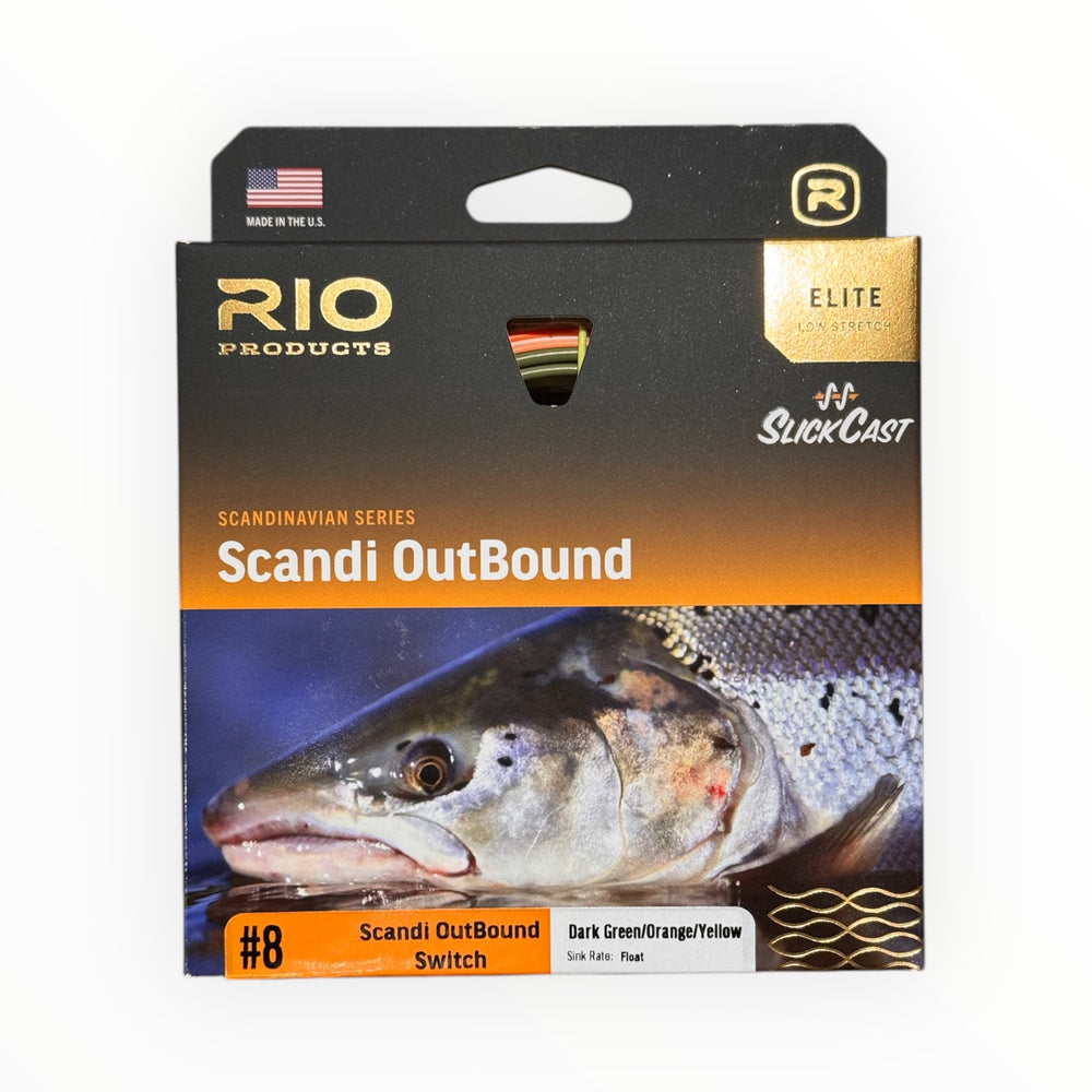 RIO Elite Scandi Outbound Switch Fly Line Guide Flyfishing #8 switch- 31g 485 grain