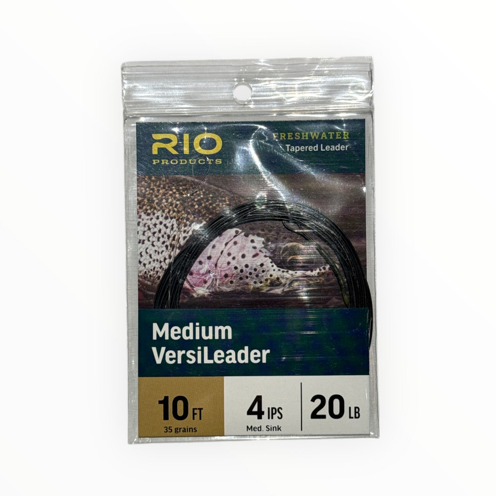 Rio Spey Versileader 10ft Medium Fly Line Guide Flyfishing Slow Sink - 4 IPS