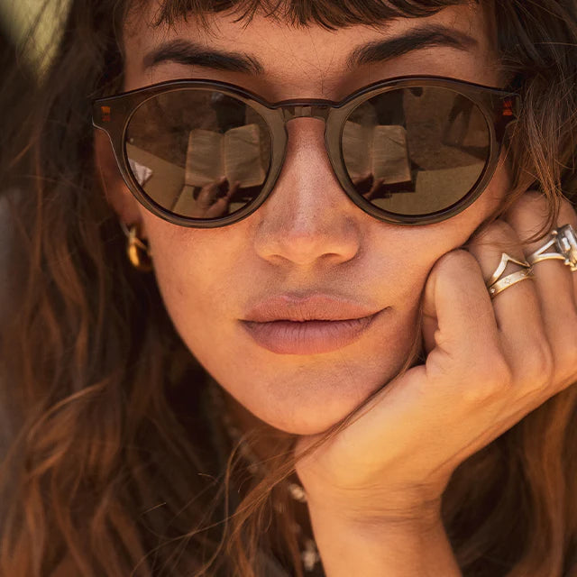 Vallon | Waylons | Chesnut polarised sunglasses Vallon