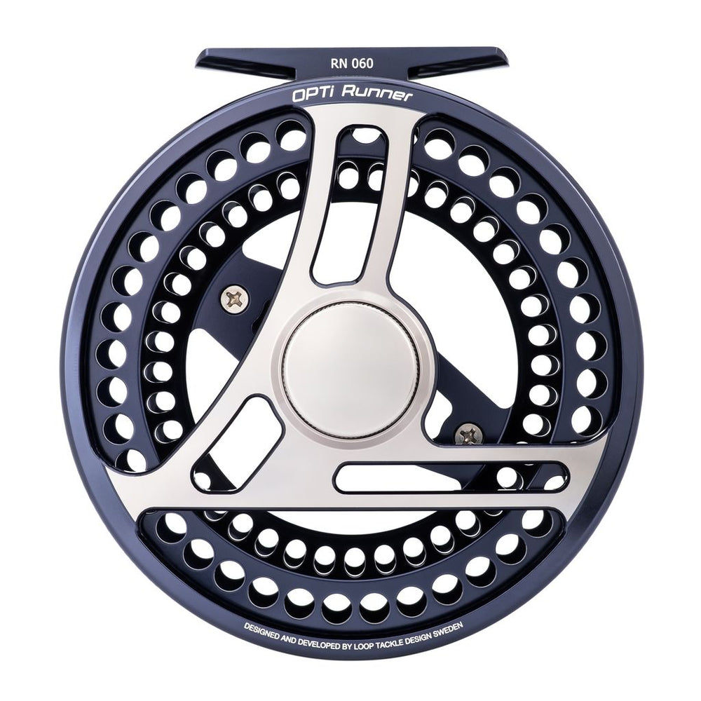 Opti Reel - Colours Of The Wild - Storm Blue reel LOOP Tackle #7 Runner