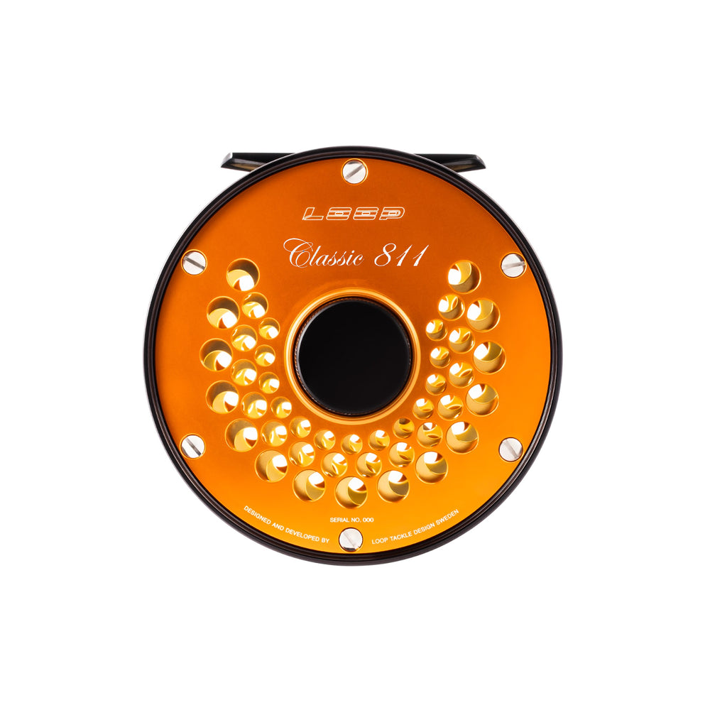 Classic Reel - Colours of the Wild - Fall Orange reel LOOP Tackle 8-11