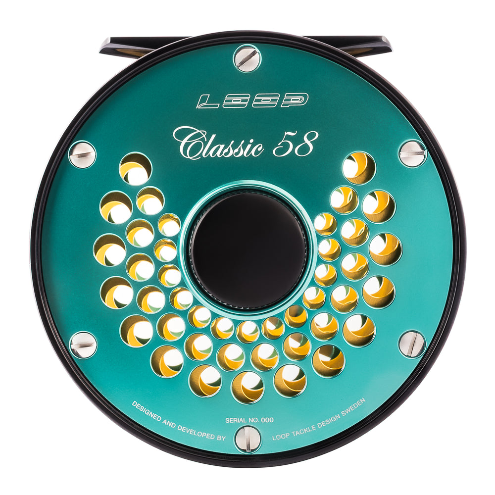 Classic Reel - Colours of the Wild - Aurora reel LOOP Tackle 5-8