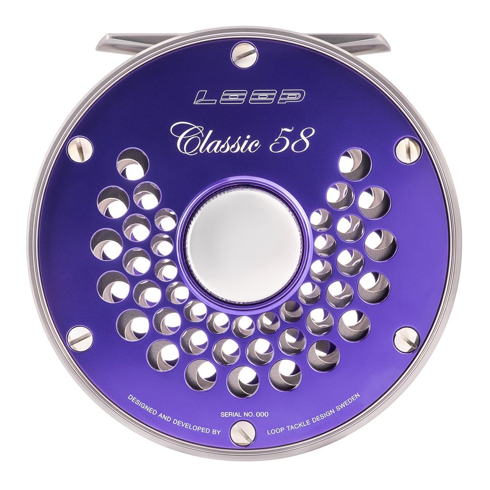 Classic Reel - Colours of the Wild - Twilight reel LOOP Tackle 5-8