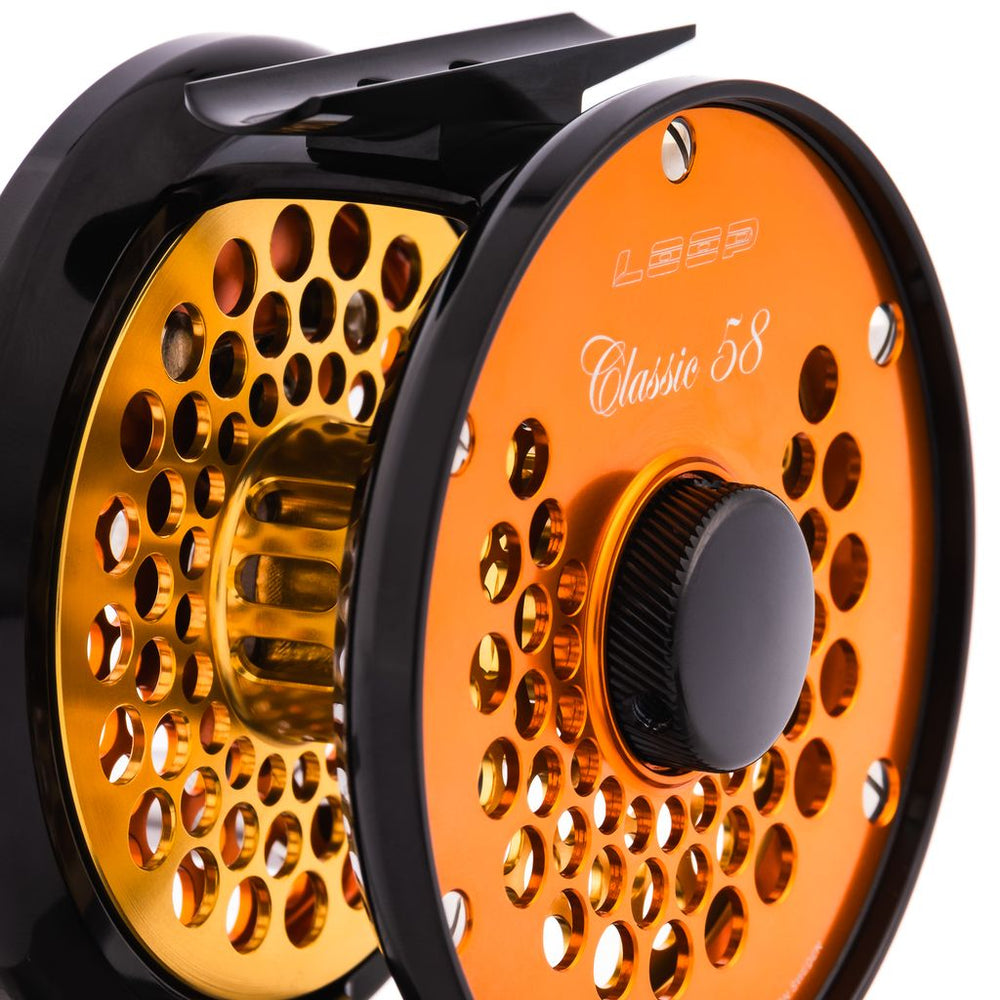 Classic Reel - Colours of the Wild - Fall Orange reel LOOP Tackle