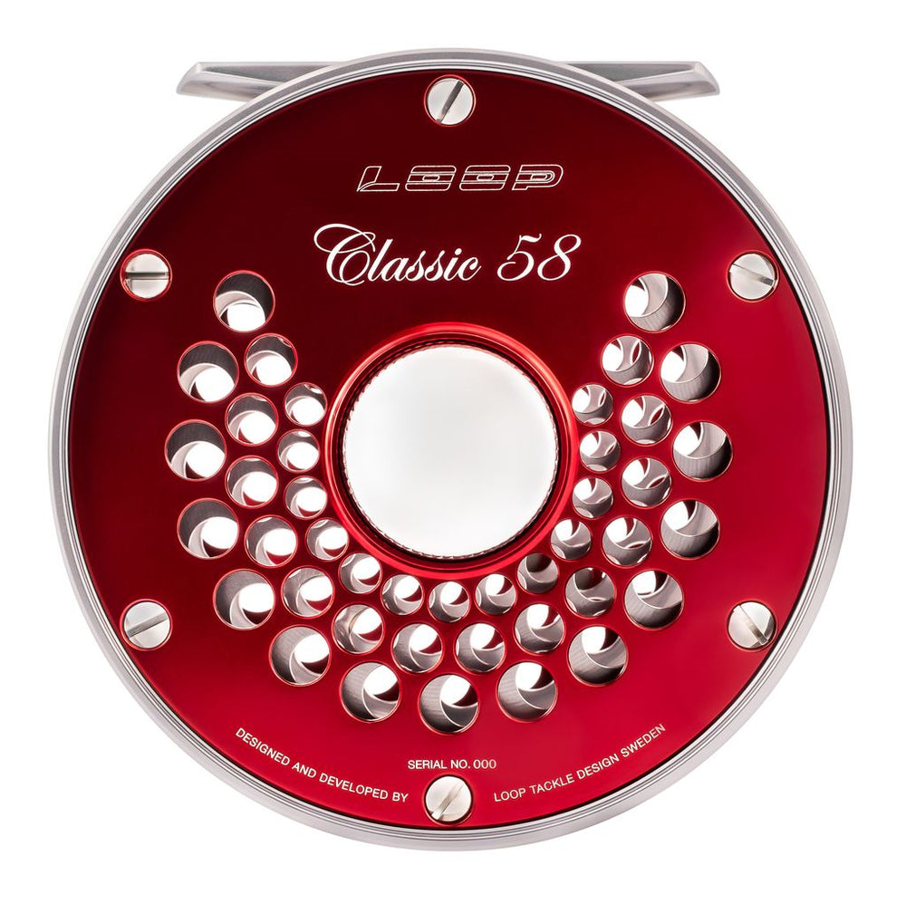 Classic Reel - Colours of the Wild- Dawn Red reel LOOP Tackle 5-8
