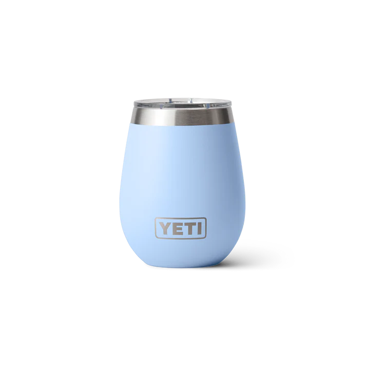 Rambler 10oz Wine Tumbler Variable Yeti Big Sky Blue