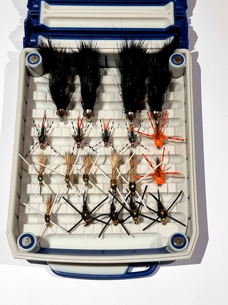 Argentina Guide Box - Opti 160 flies Levaroa   