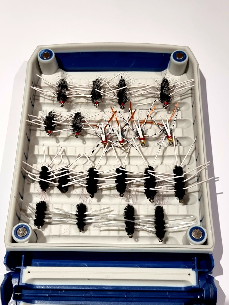 Argentina Guide Box - Opti 160 flies Levaroa   