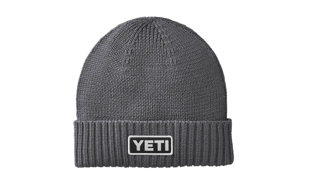 YETI Logo Beanie Hat variable Yeti Grey