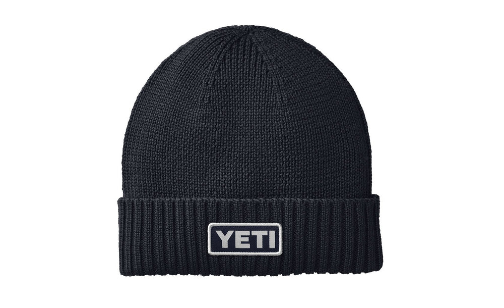 YETI Logo Beanie Hat variable Yeti Navy