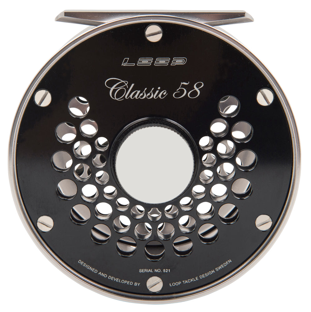 LOOP - Classic Reel - Ported Plate variable LOOP Tackle Loop Classic #5-8 Ported