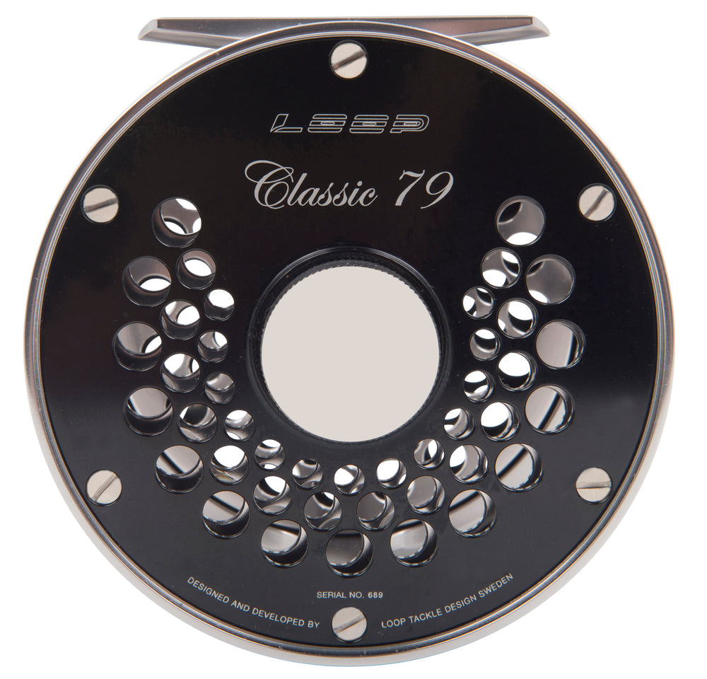 LOOP - Classic Reel - Ported Plate variable LOOP Tackle Loop Classic #7-9 Ported