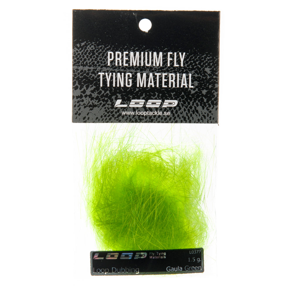Dubbing 1.5g variable LOOP Tackle Gaula Green