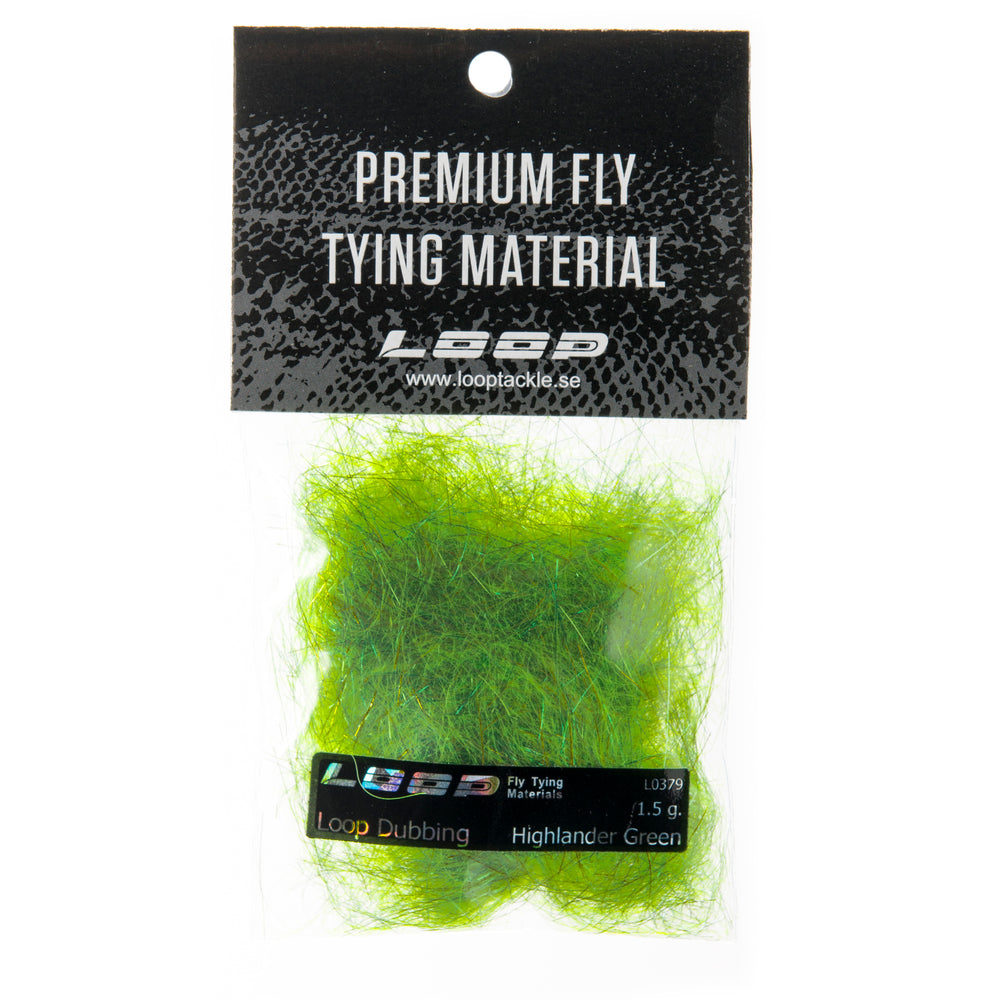 Dubbing 1.5g variable LOOP Tackle Highlander Green