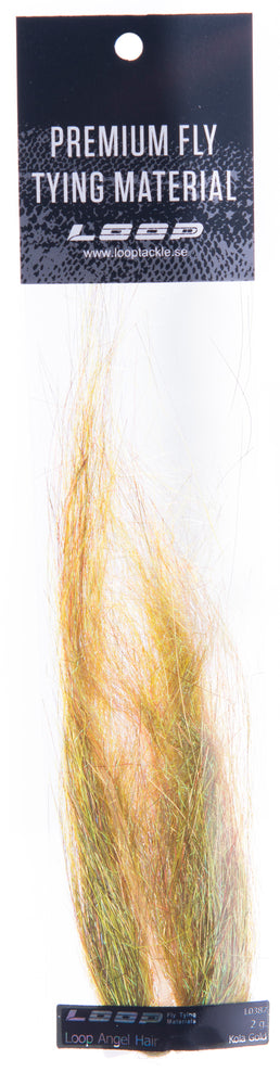 Angel Hair 2g variable Loop Fly Tying Kola Gold  